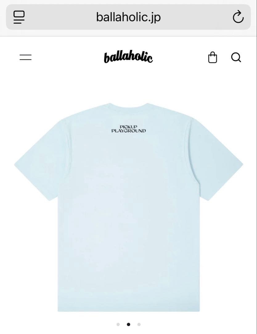 トップス ballaholic Logo Tee PICK UP PLAYGROUND