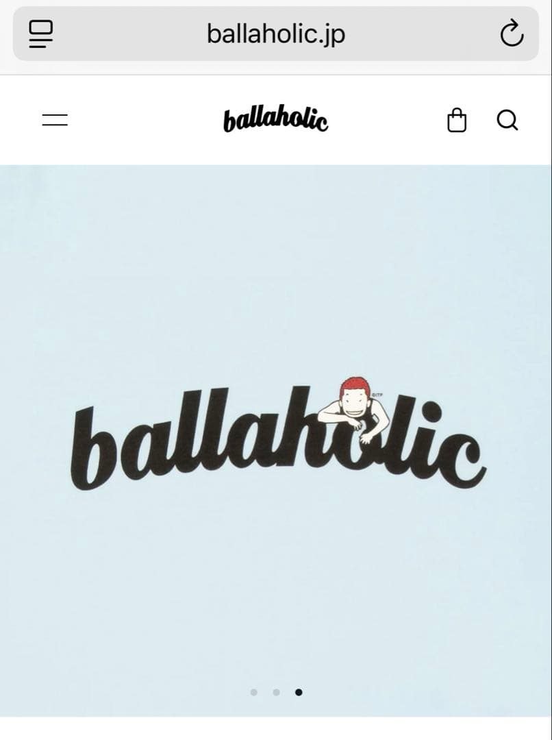 トップス ballaholic Logo Tee PICK UP PLAYGROUND