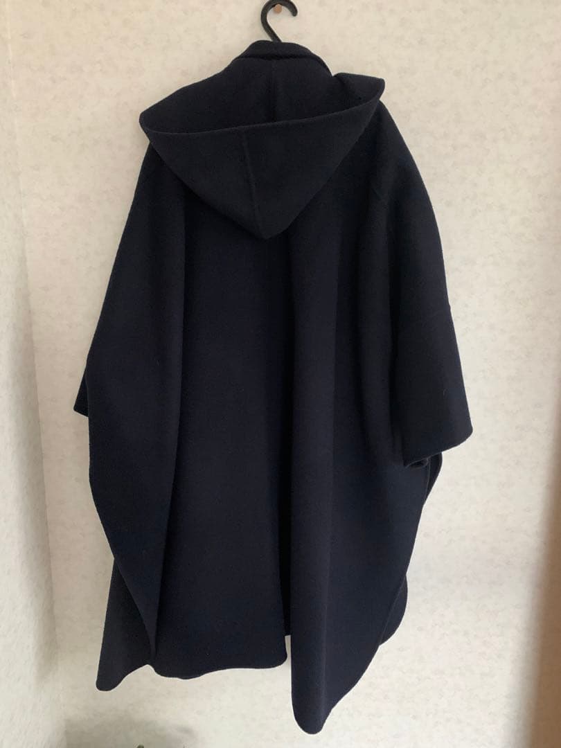 週末SALE Drawer ドゥロワー ウールケヌキポンチョコート 38