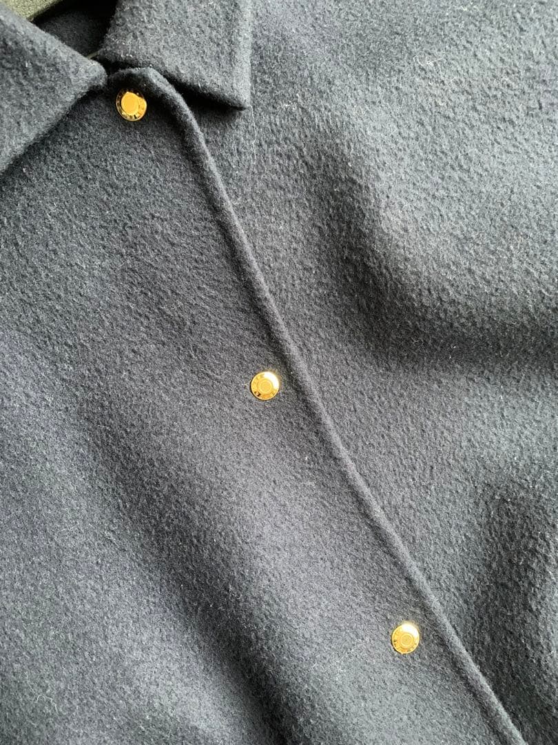 週末SALE Drawer ドゥロワー ウールケヌキポンチョコート 38