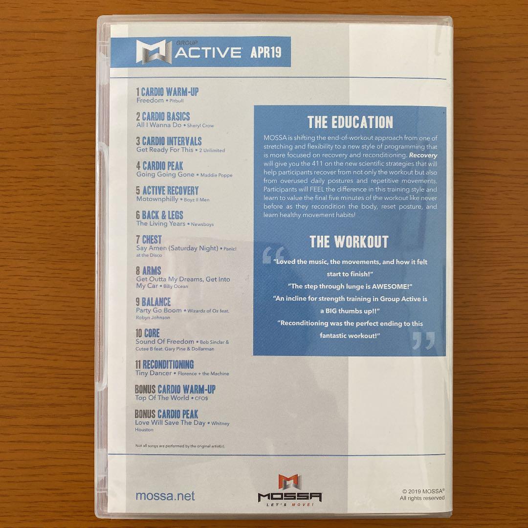 スポーツ・フィットネス MOSSA GROUP ACTIVE APR19