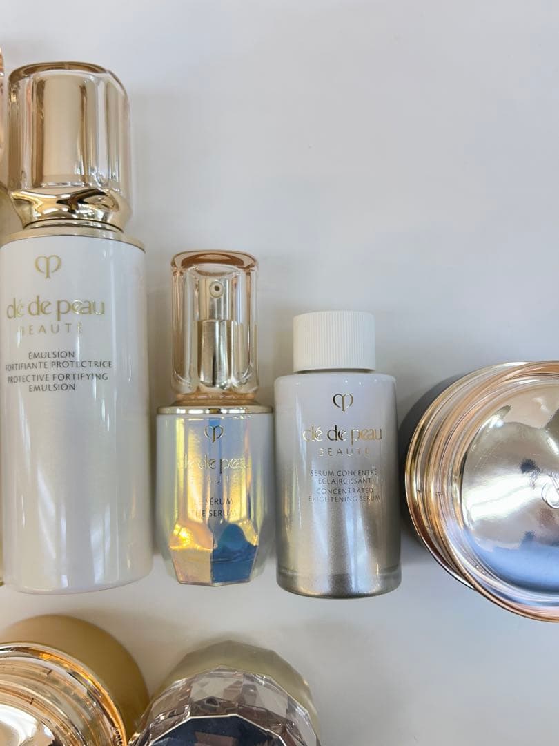 【クレ・ド・ポー ボーテ】空容器 8点セット【美容液 空瓶】クレドポー