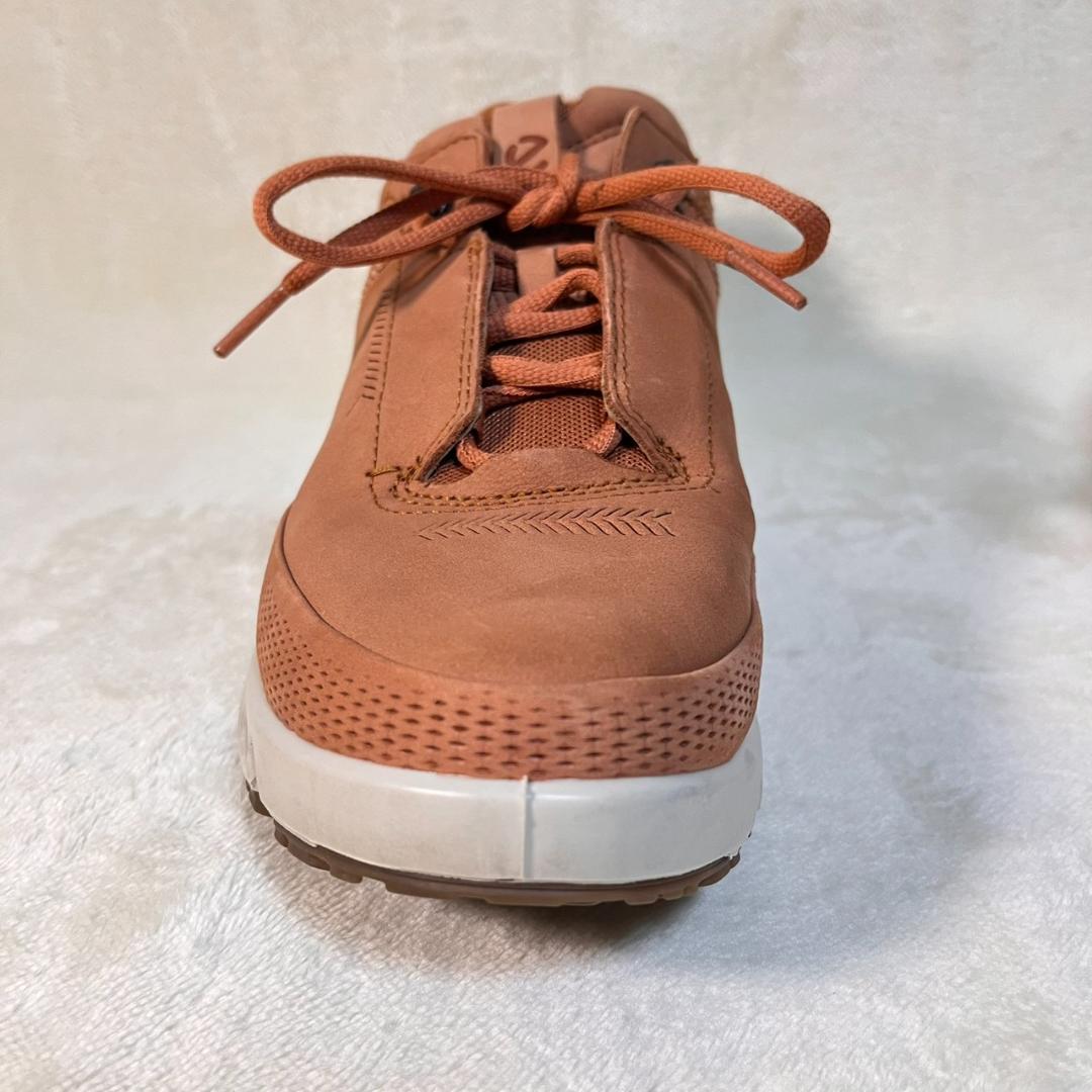 新品24.5 レザーGore-Tex ECCO multi vent women
