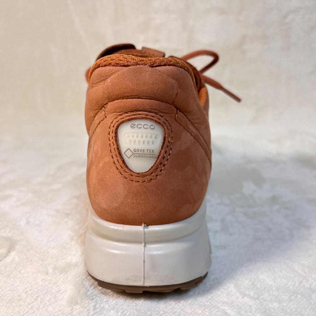新品24.5 レザーGore-Tex ECCO multi vent women
