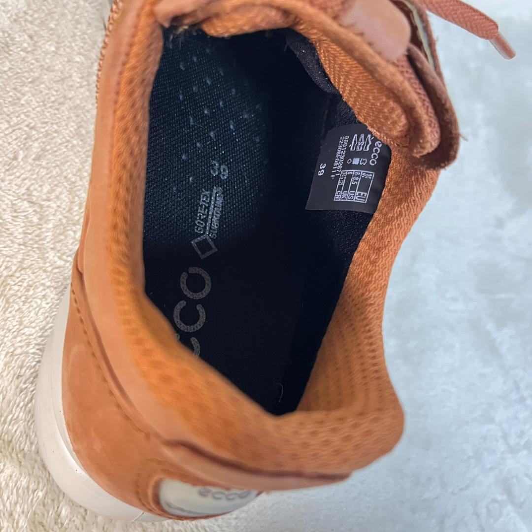 新品24.5 レザーGore-Tex ECCO multi vent women