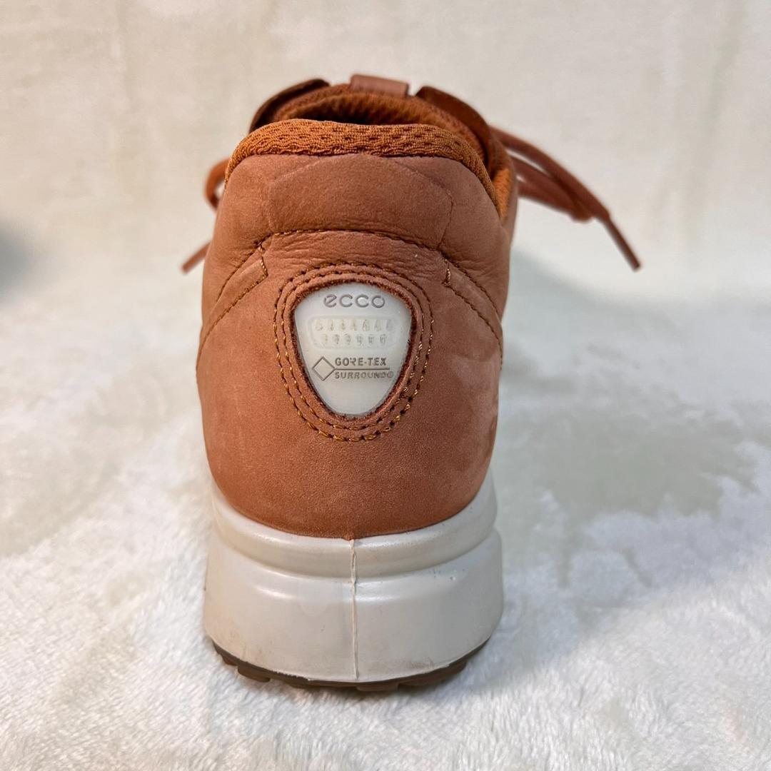 新品24.5 レザーGore-Tex ECCO multi vent women
