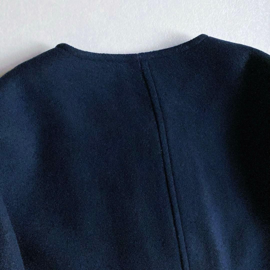 ★ マカショ様ご依頼品★【美品】ロペ ノーカラー ウール ショートコート