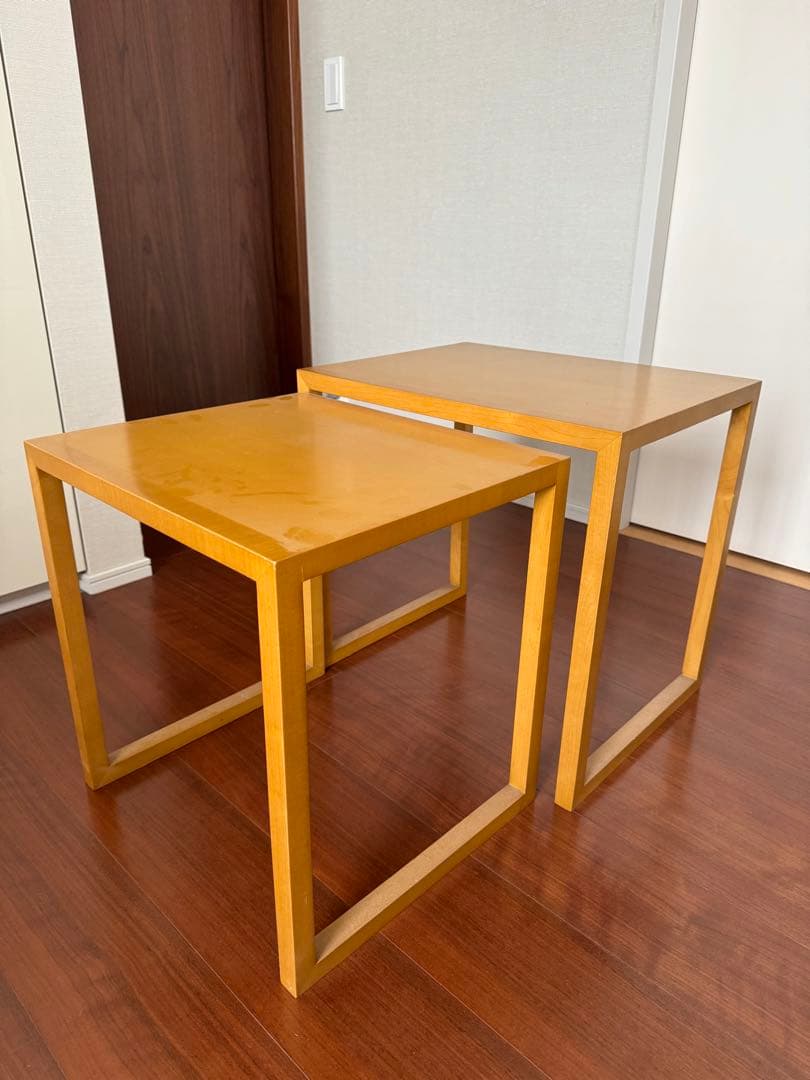 @kaorina MOBILIA WOODENネストテーブル