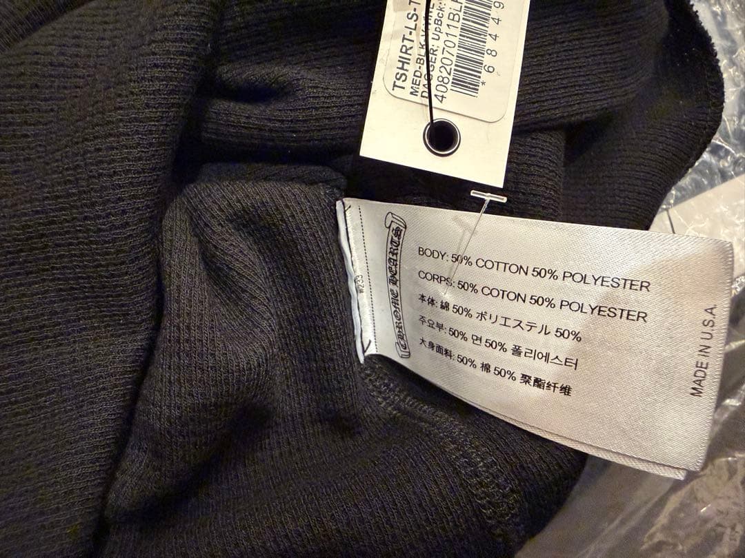 トップス Chrome Hearts Dagger Thermal Long Tee M