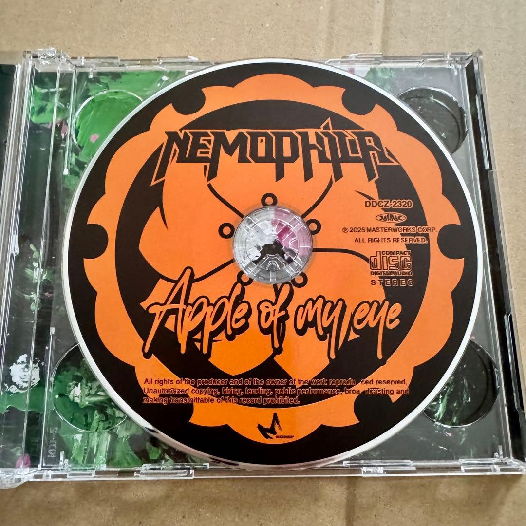 【直筆サイン入】NEMOPHILA Apple of my eye(初回限定版)