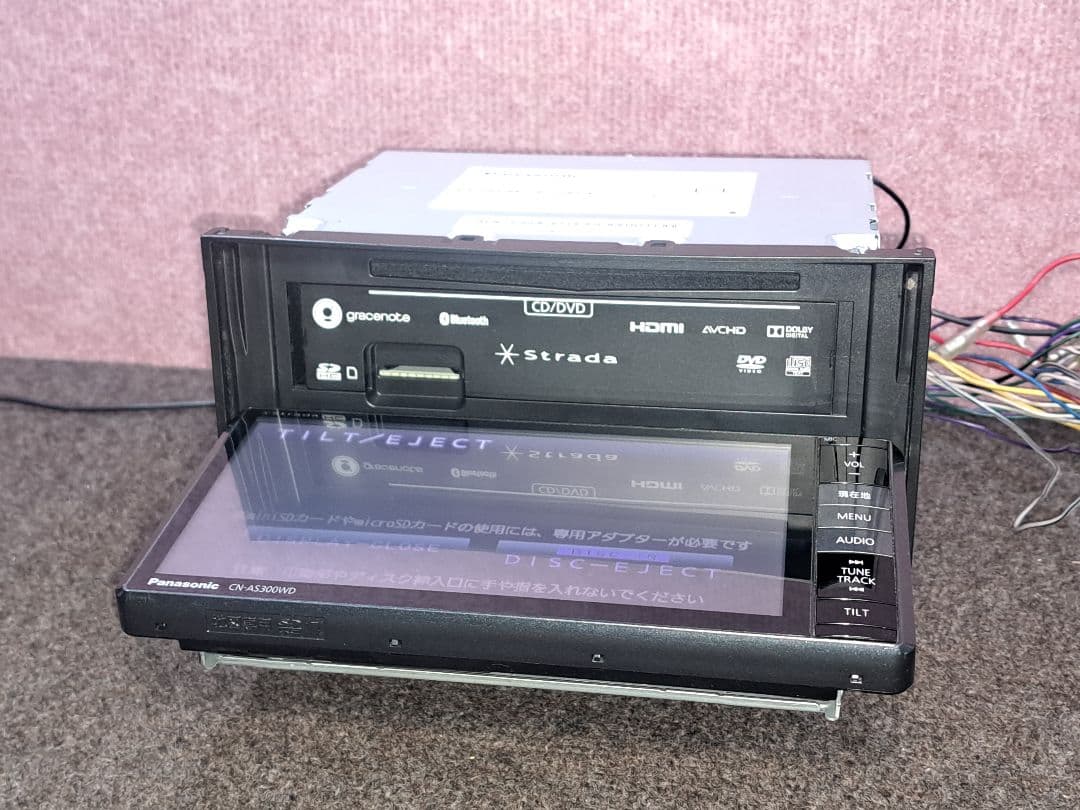 Strada CN-AS300WD Bluetooth・DVD・地デジ★動作良好