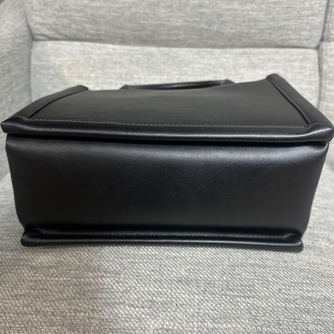 Darich ロゴショルダーミニトートバッグ ブラック