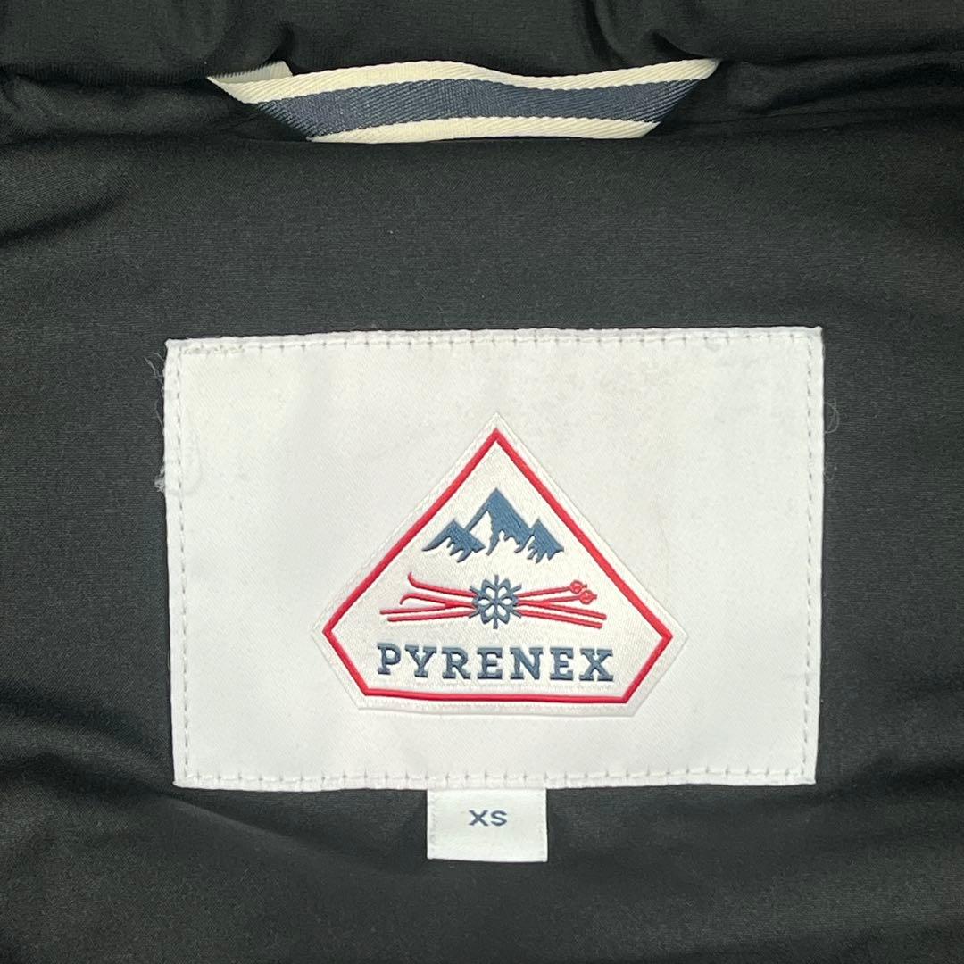 PYRENEX スプートニック ダウンベスト フード着脱可 ブラック XSサイズ