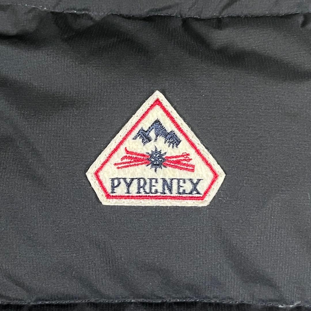 PYRENEX スプートニック ダウンベスト フード着脱可 ブラック XSサイズ