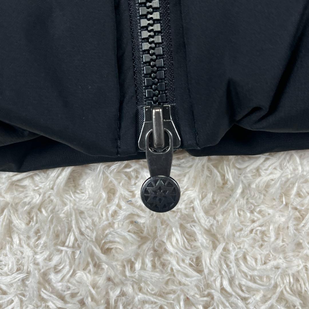 PYRENEX スプートニック ダウンベスト フード着脱可 ブラック XSサイズ