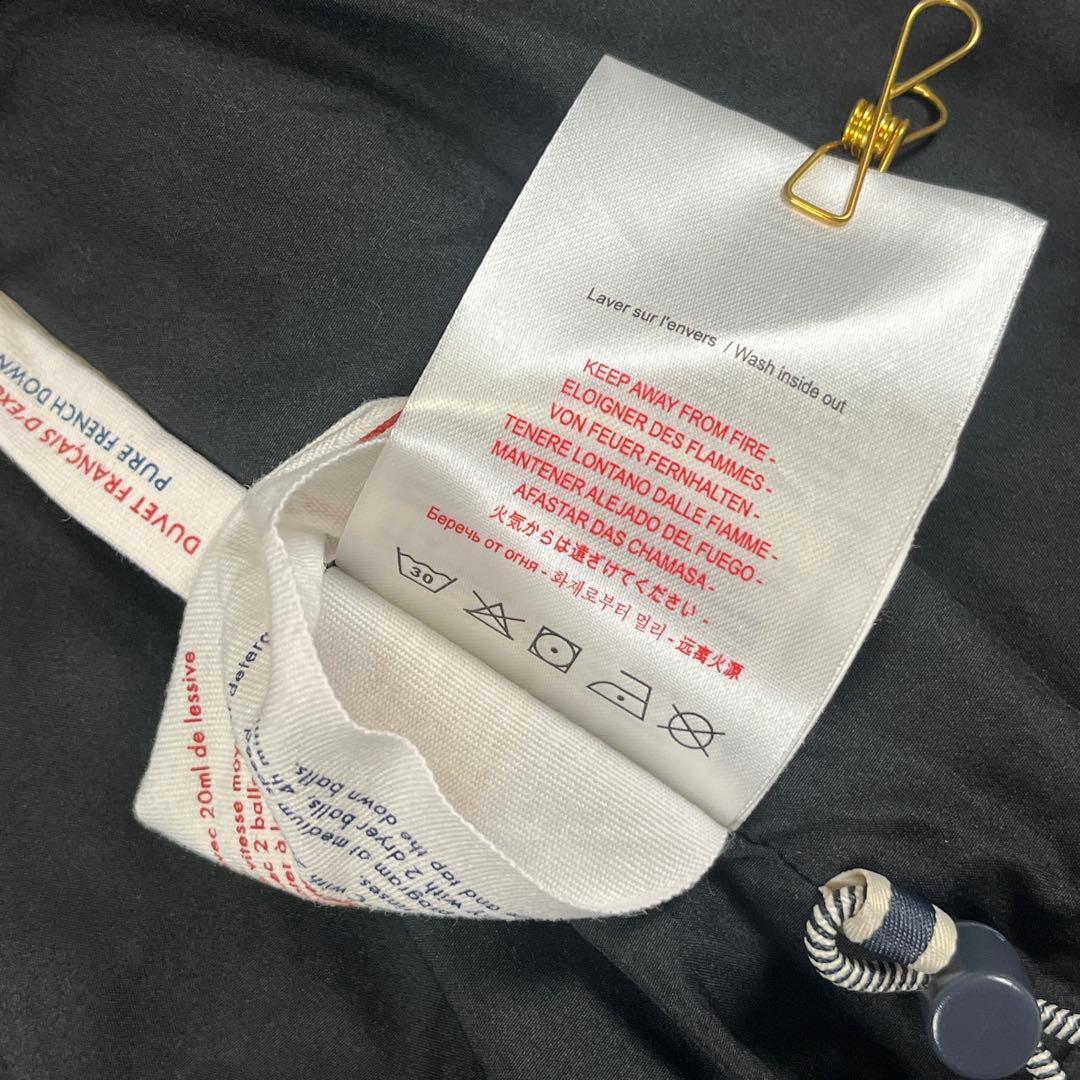 PYRENEX スプートニック ダウンベスト フード着脱可 ブラック XSサイズ