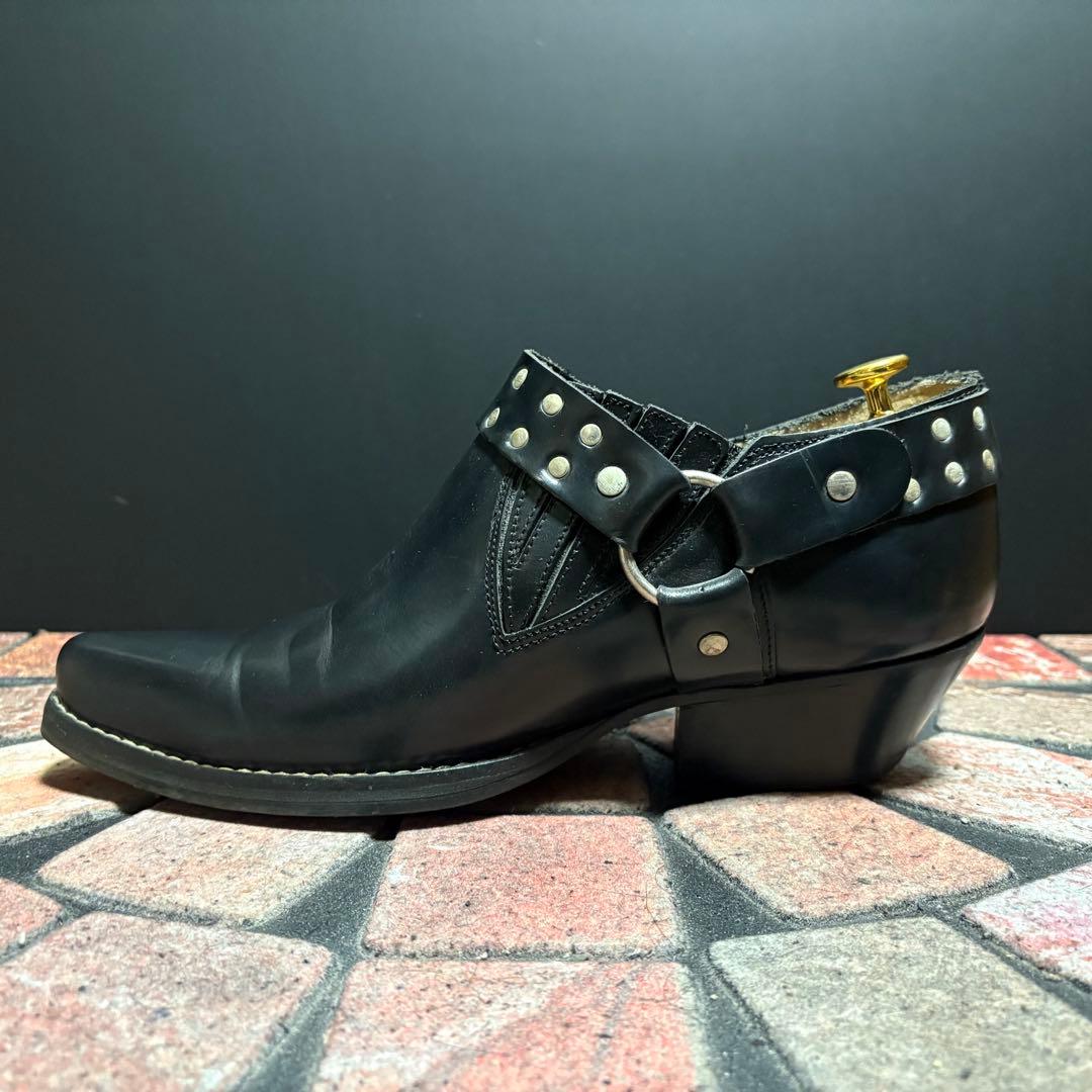 ハーレーダビッドソン　リングブーツ ローファー　メタルロゴ　スペイン製　26.5