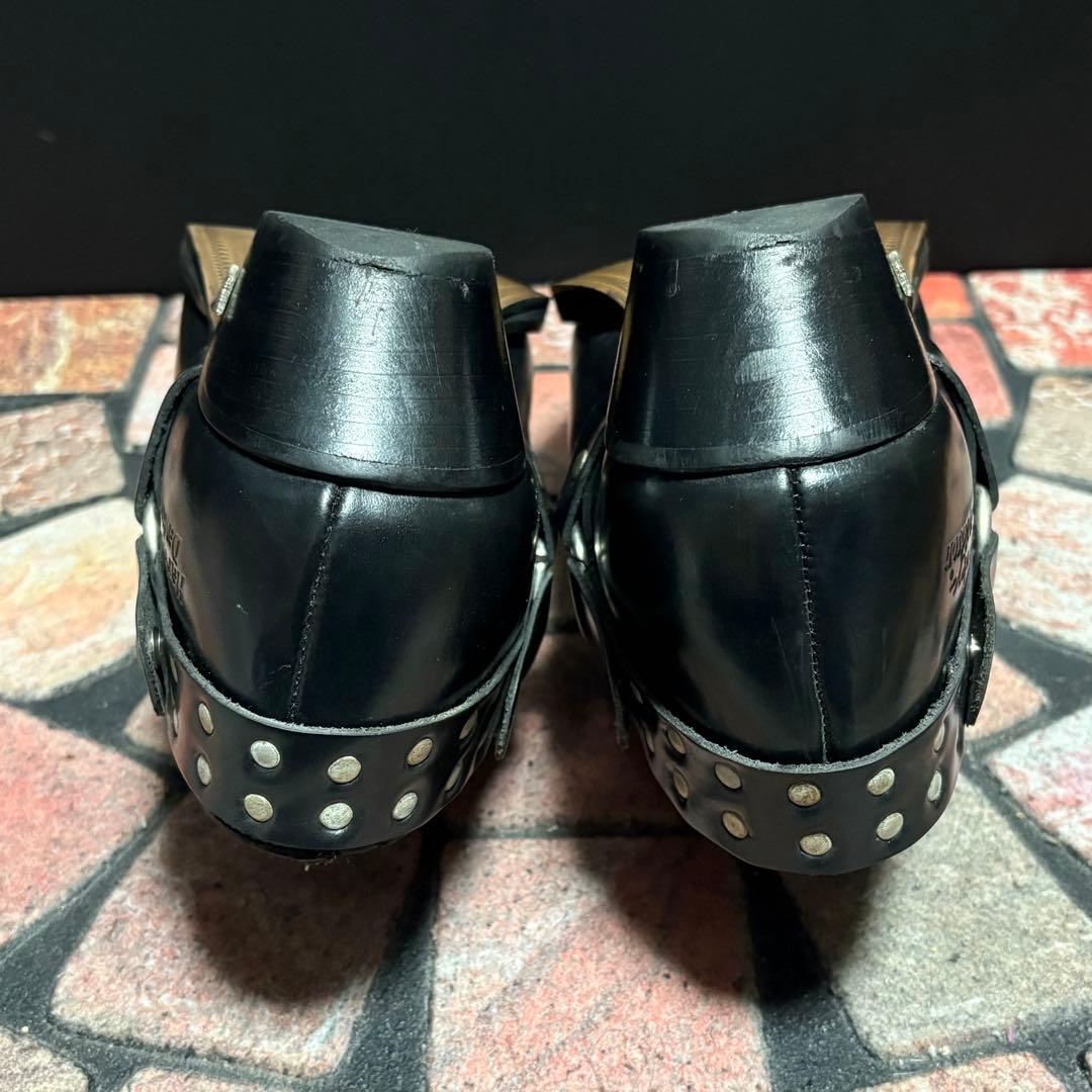 ハーレーダビッドソン　リングブーツ ローファー　メタルロゴ　スペイン製　26.5