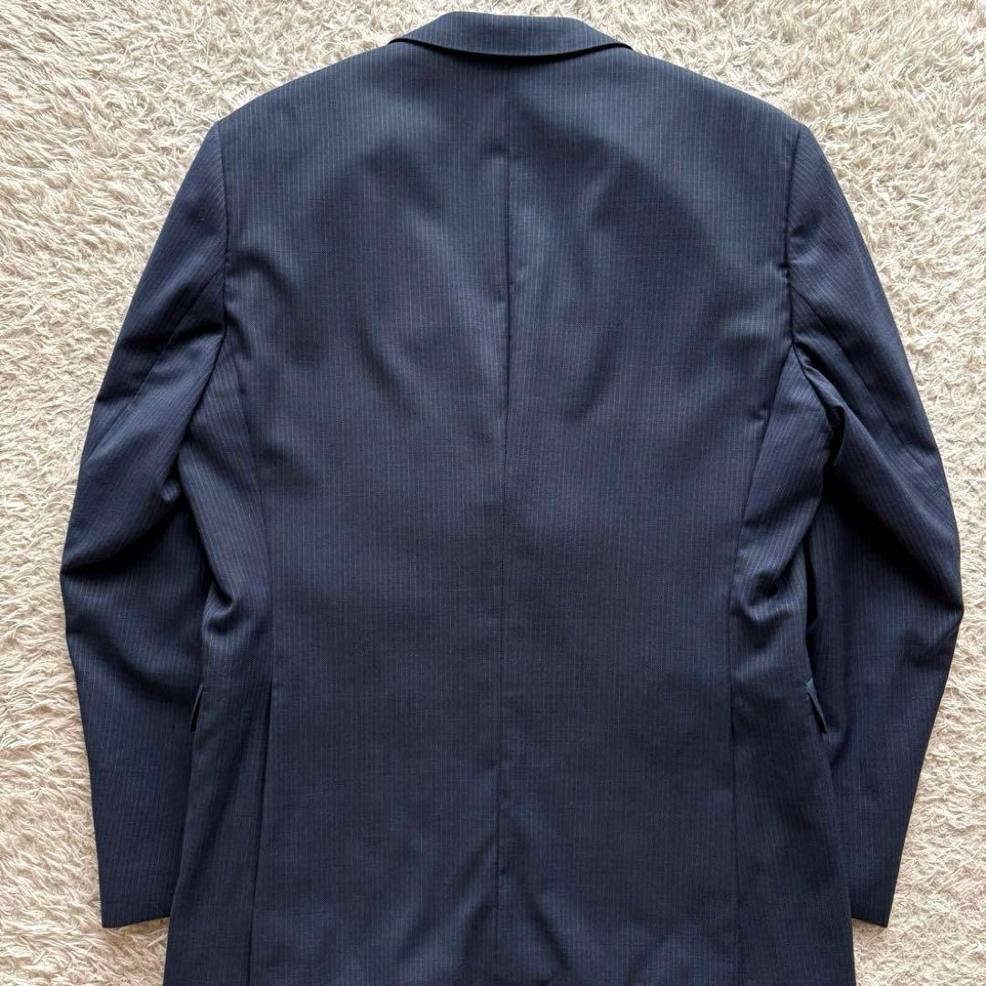 ★3ピース XLサイズ★ HUGO BOSS セットアップ スーツ 紺