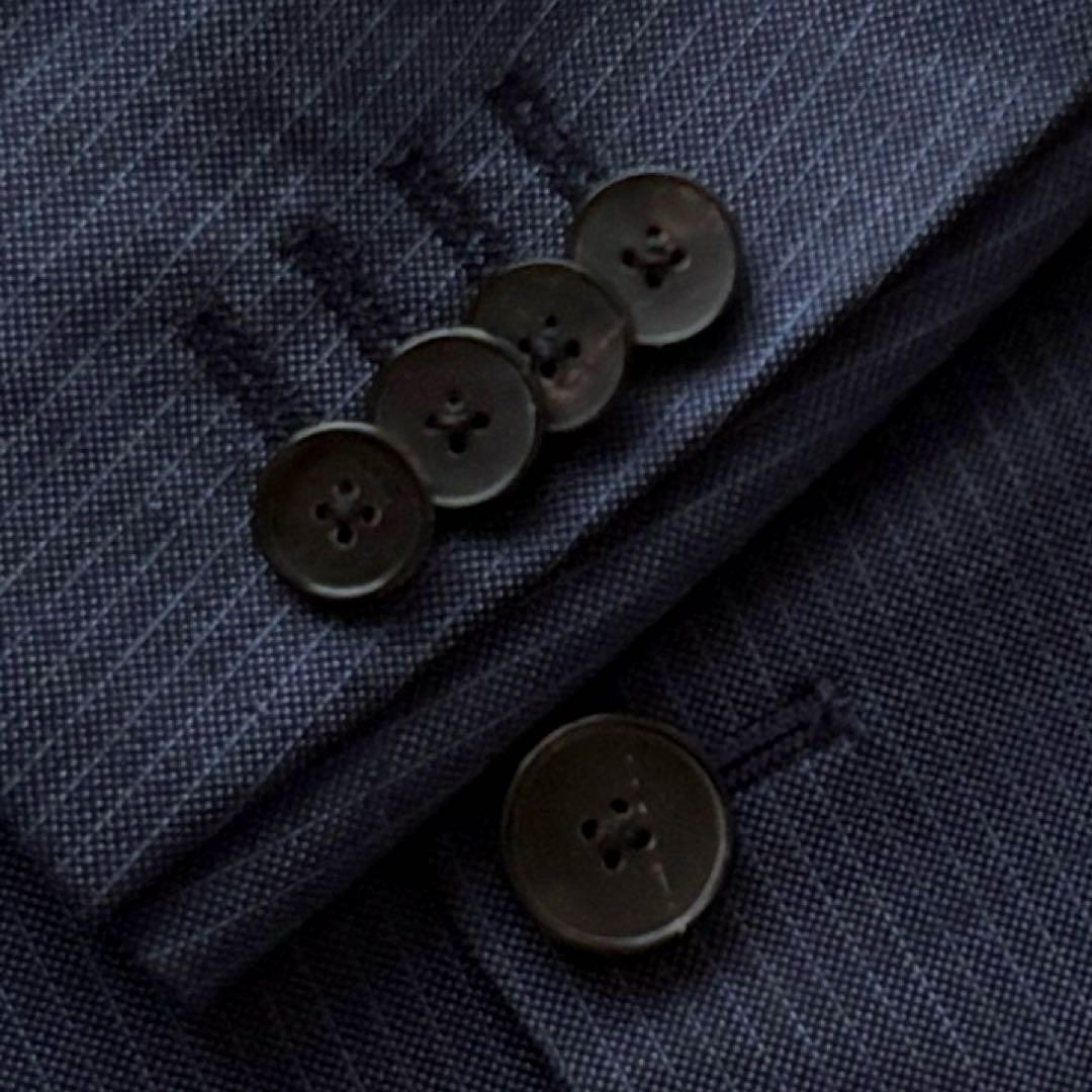 ★3ピース XLサイズ★ HUGO BOSS セットアップ スーツ 紺