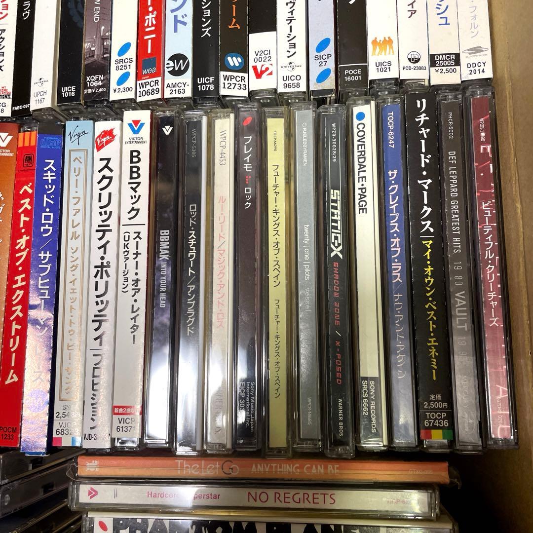 洋楽CD　７４枚　まとめ売り　国内盤　ロック系中心　貴重盤もアリ〼