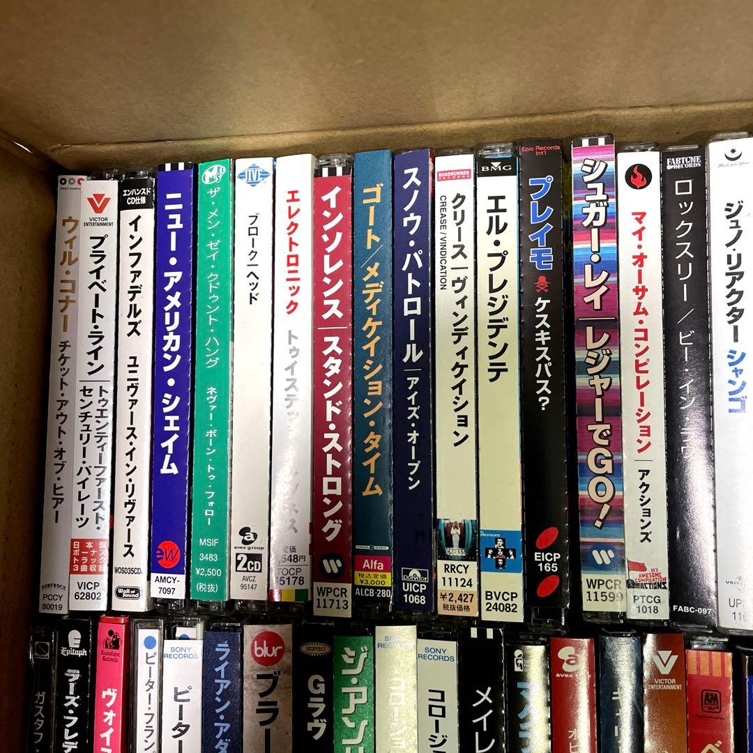 洋楽CD　７４枚　まとめ売り　国内盤　ロック系中心　貴重盤もアリ〼