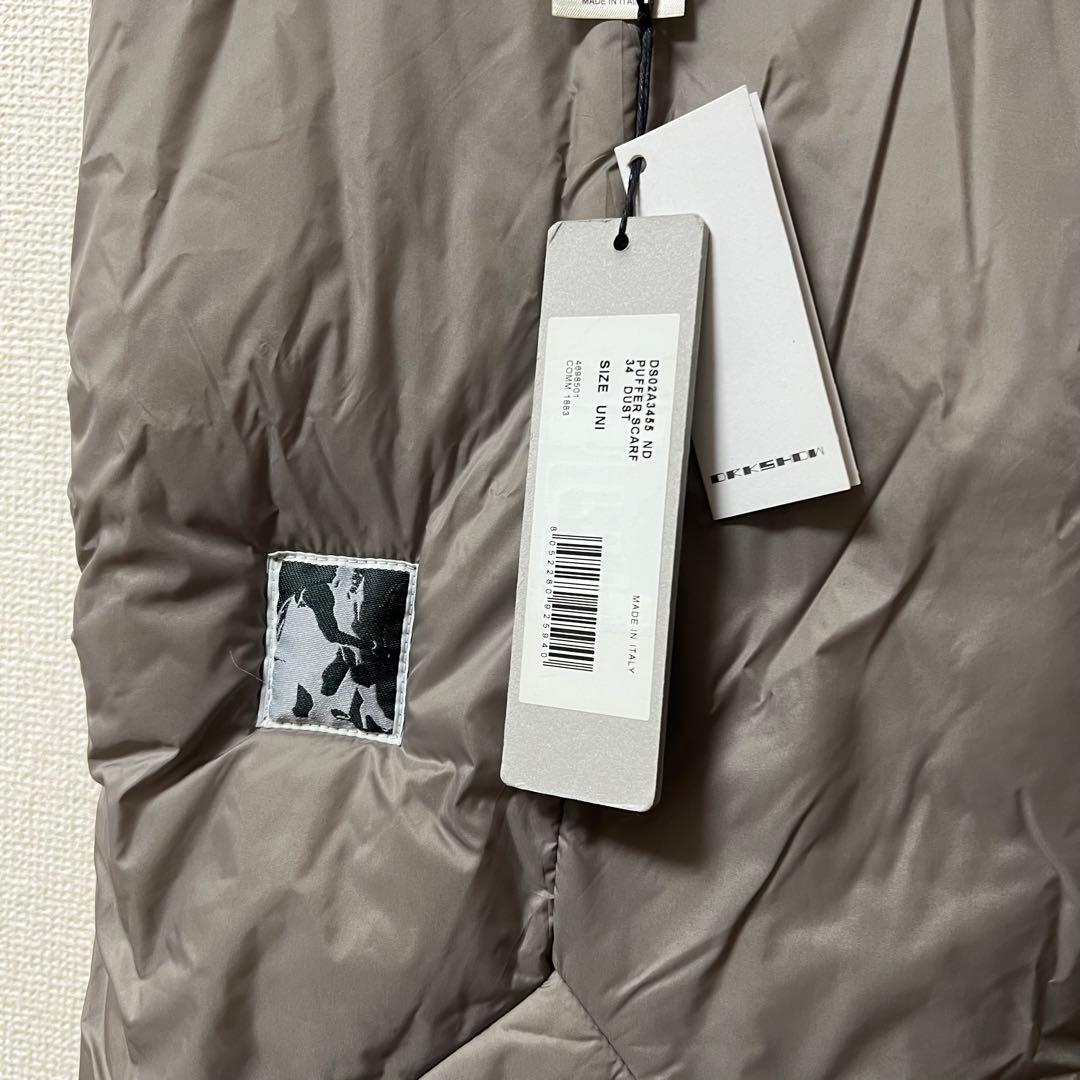 リックオウエンス　Rick Owens ダークシャドウ　パデットマフラー