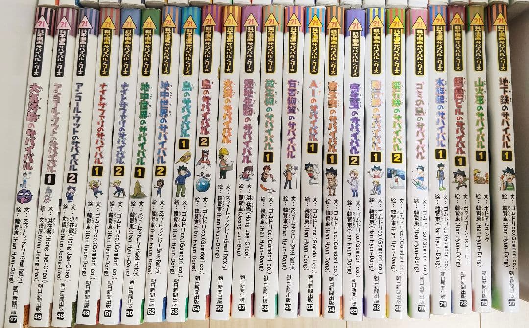 サバイバルシリーズ　大量　まとめ売り　科学漫画