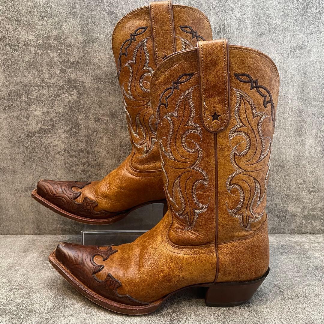 ★人気★トニーラマ Tony Lama ウエスタンブーツ【26】ナロー ブラウン