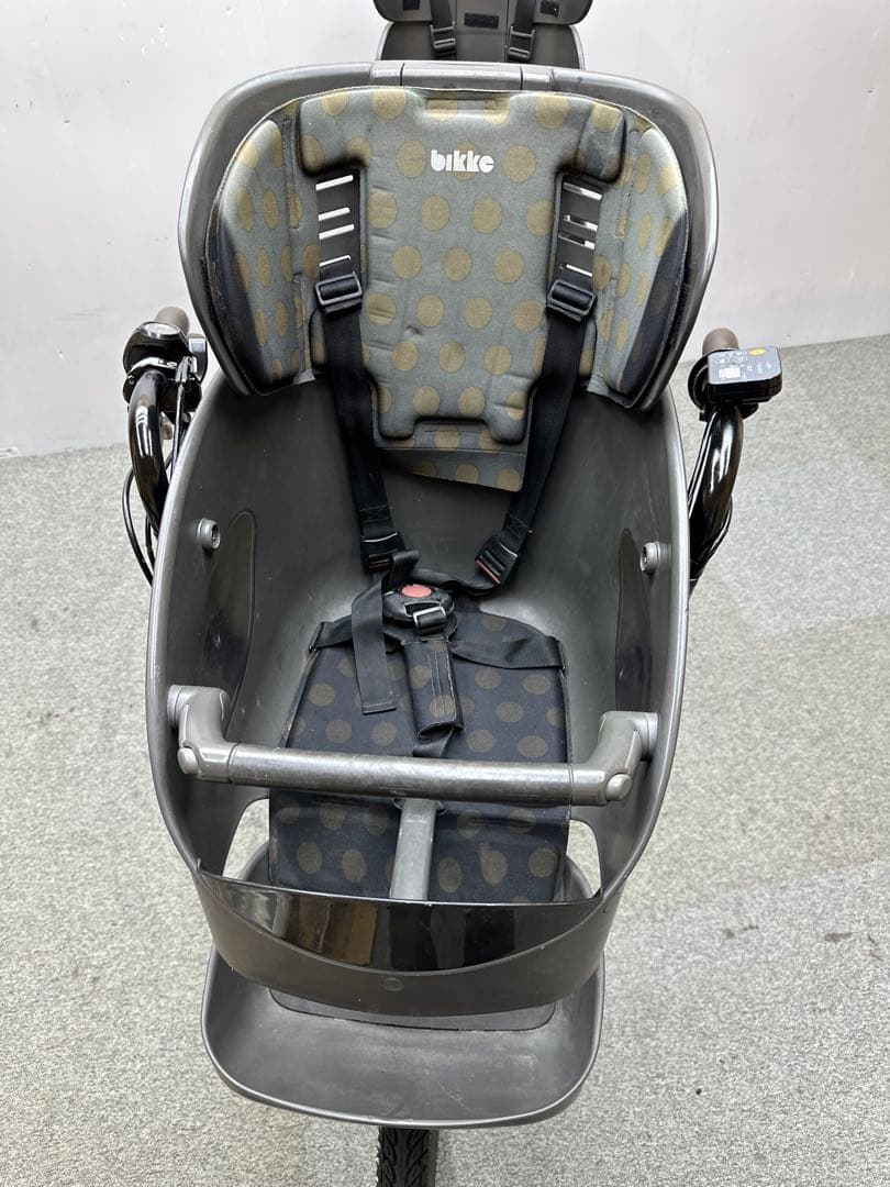 3人乗り電動自転車　チャイルドシート付き　ブリヂストンビッケポーラーe　お買い得