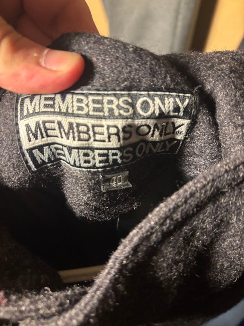 MEMBERS ONLY フリースジャケット サイズ40