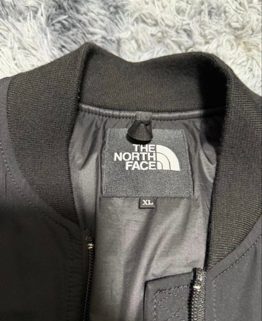 【XL】本日出荷　ノースフェイス　MA-1 ボンバージャケット　ブラック