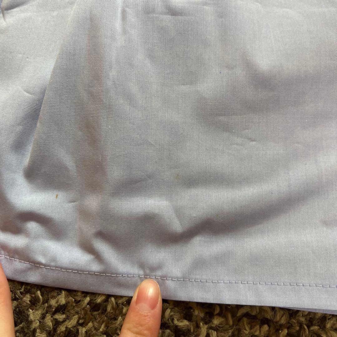 HommeGirls ロゴ ショートパンツ　ライトブルー