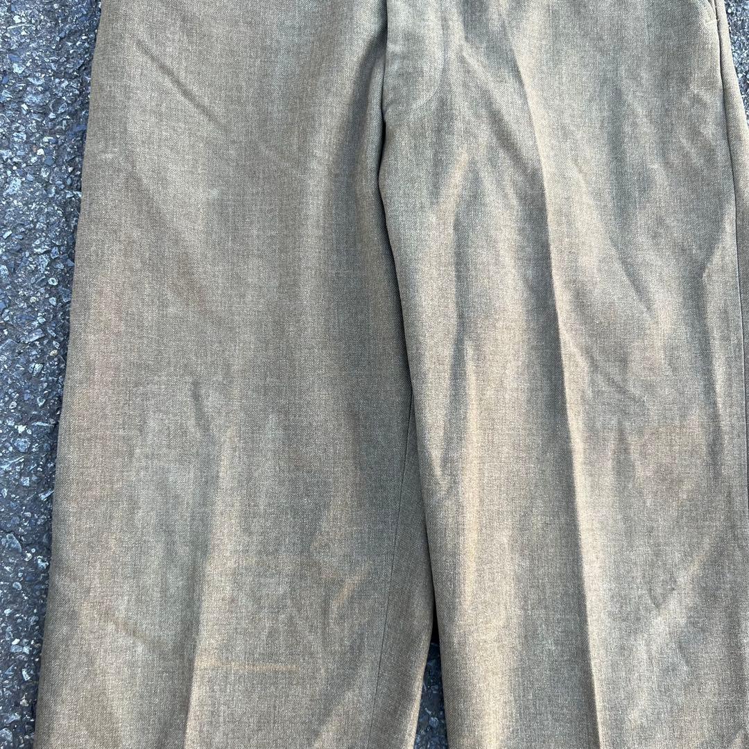 【50s】M1952 ウールドレスパンツ アメリカ軍 極太