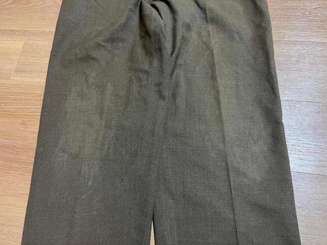【50s】M1952 ウールドレスパンツ アメリカ軍 極太