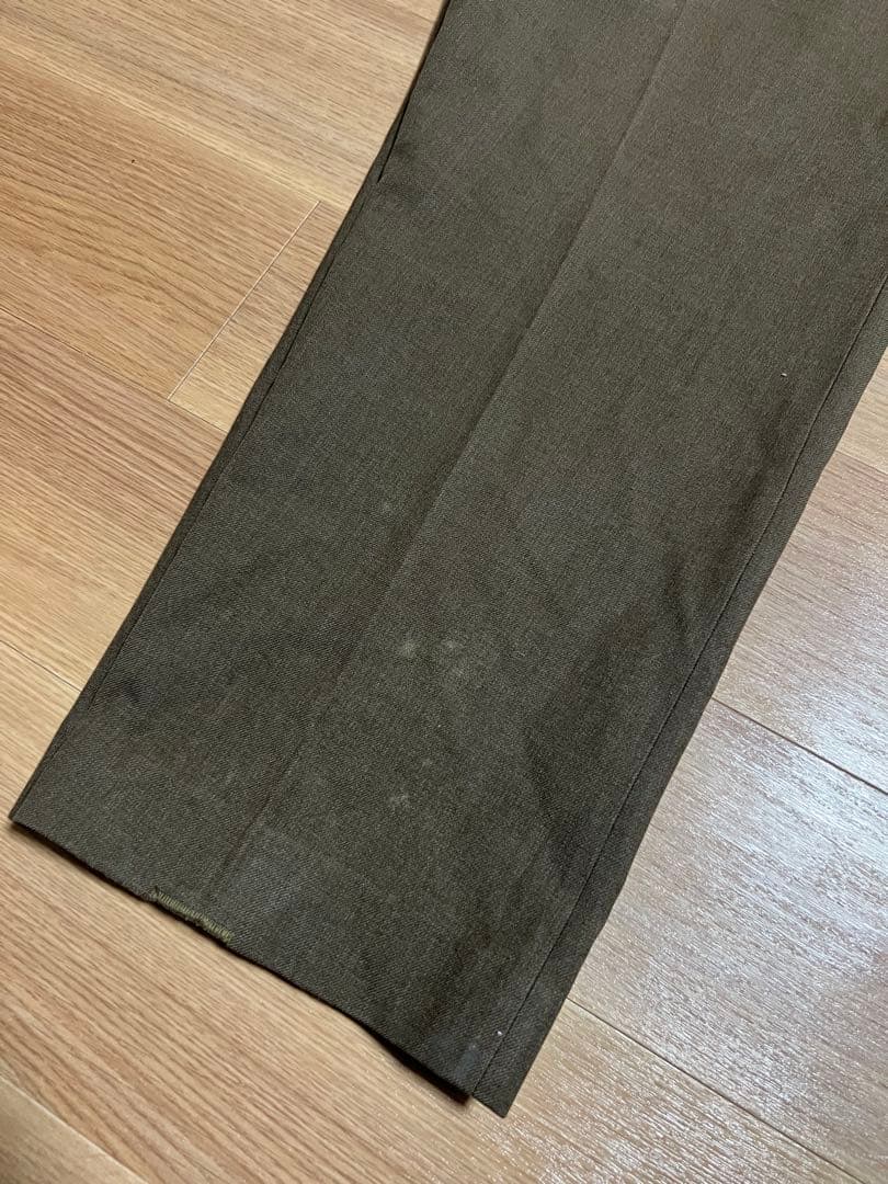 【50s】M1952 ウールドレスパンツ アメリカ軍 極太