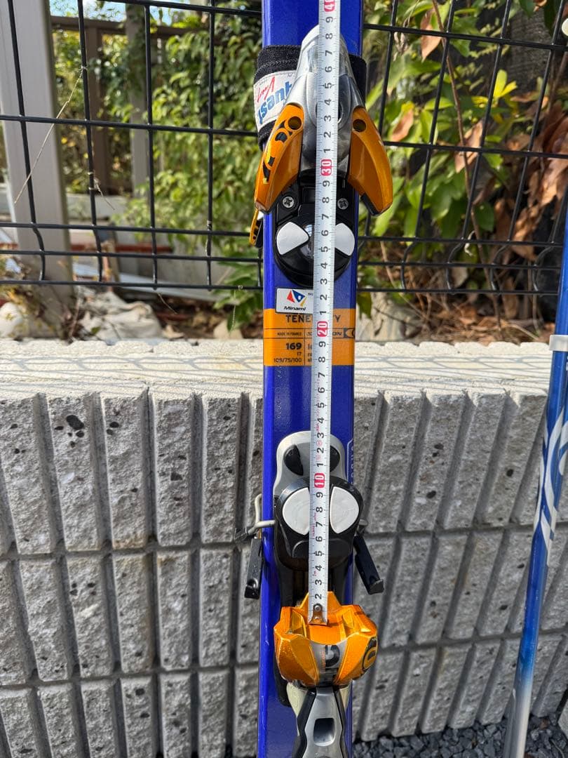 ◆ スキー Salomon 1080 TENEIGHTY 169 cm 青