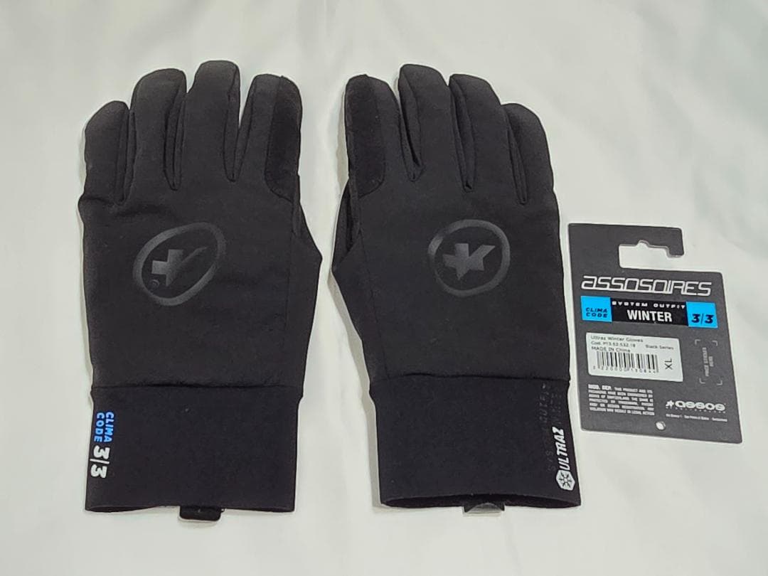 ASSOS Ultraz Winterグローブ　XLサイズ
