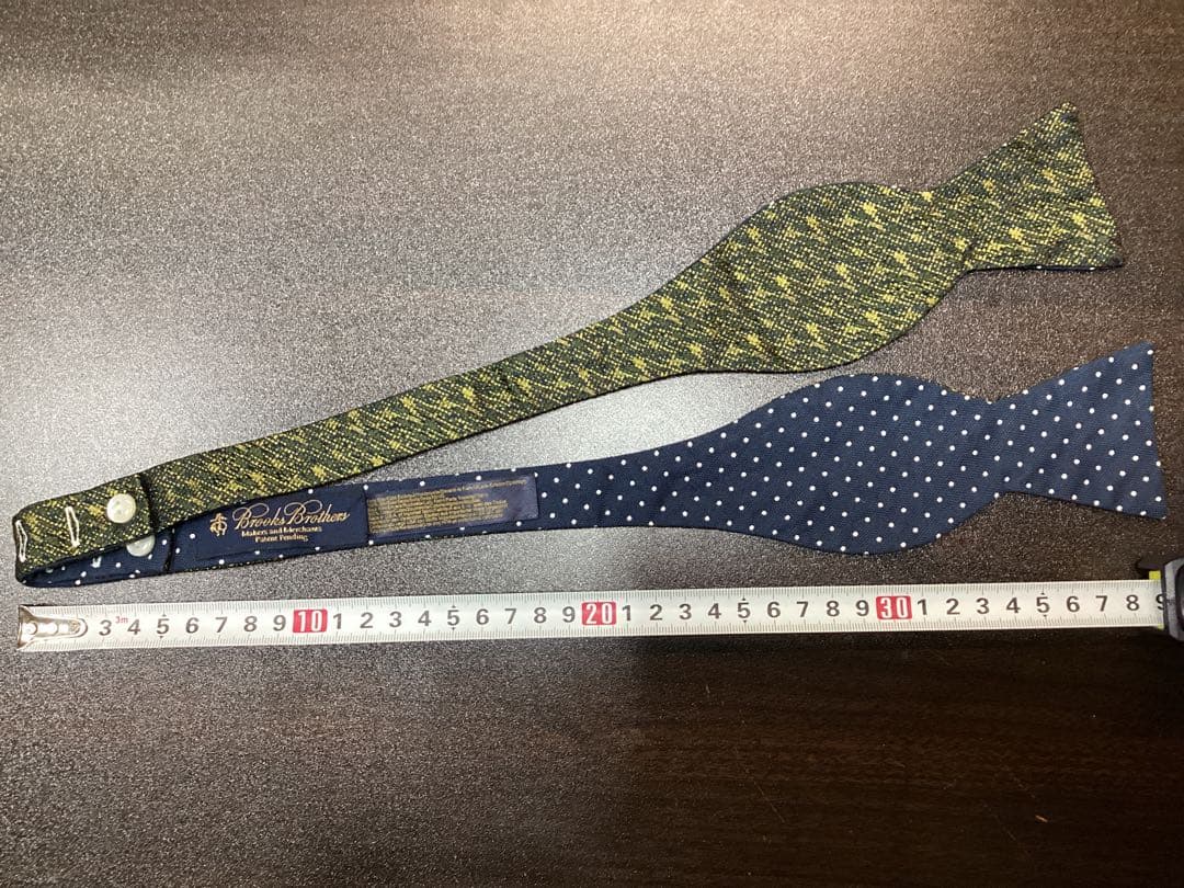 最終値下げ　ブルックスブラザーズ　蝶ネクタイ／ボウタイ　5本セット　USA製