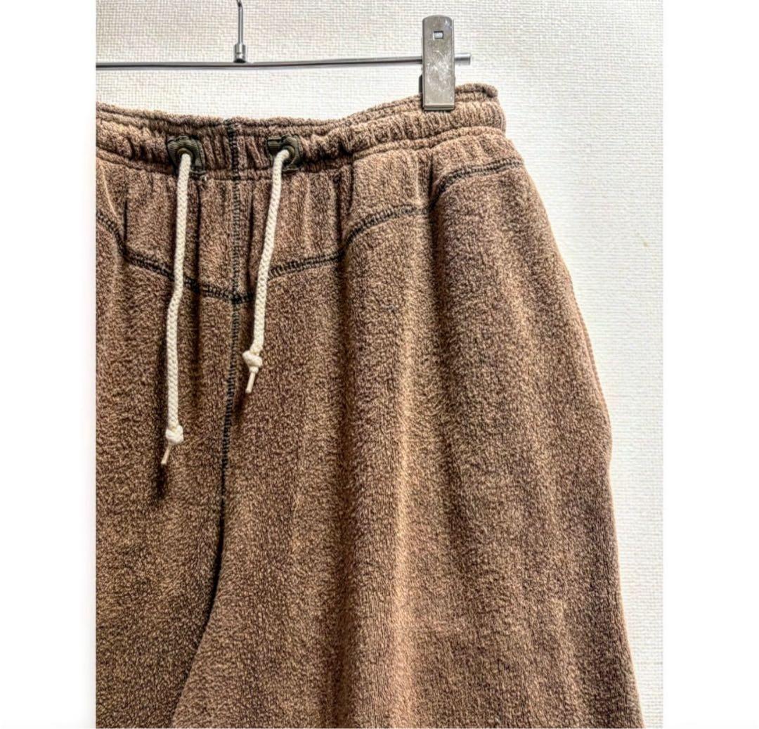 希少 vintage dezert デザート パイル地 タオル地 ワイドパンツ