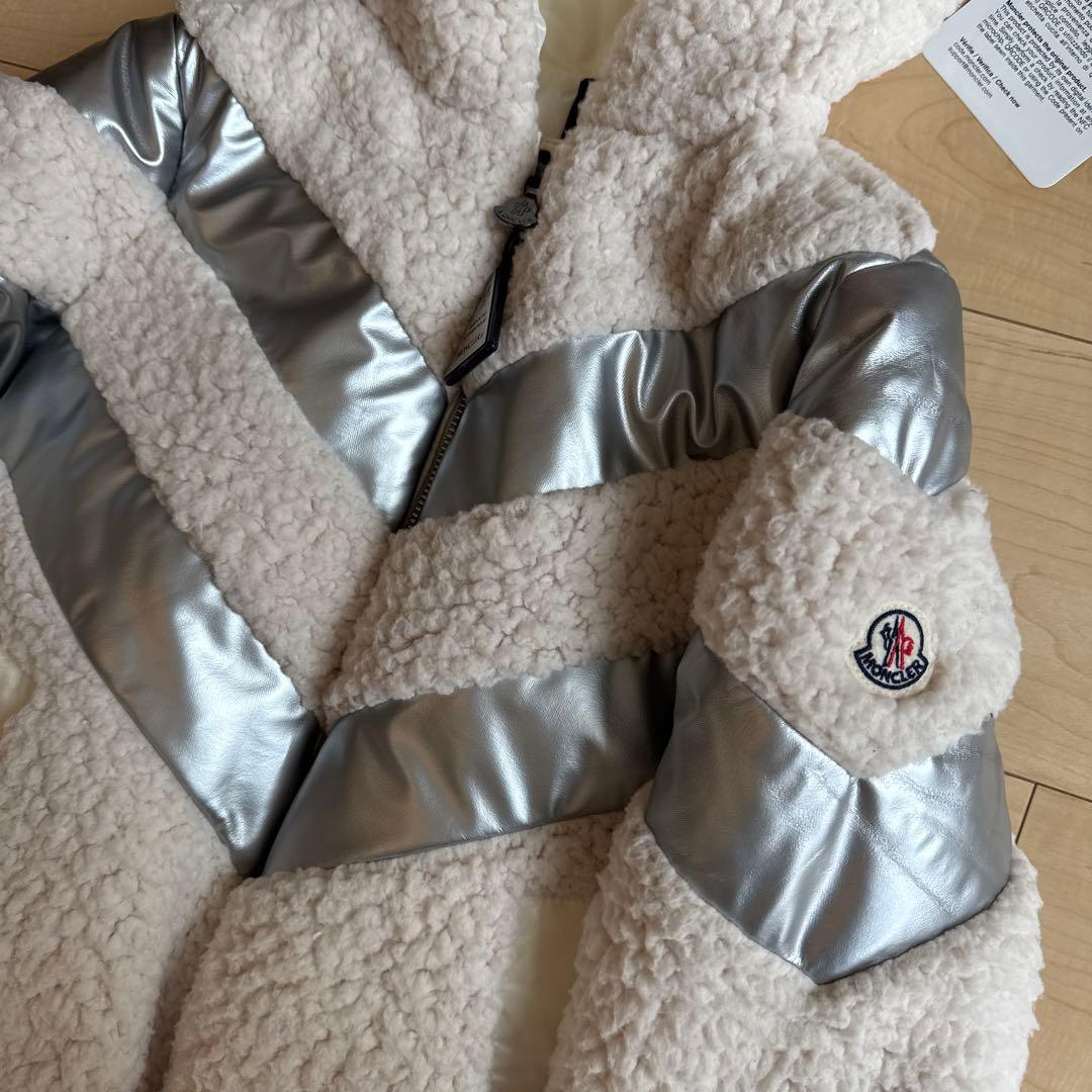 MONCLER キッズ ボア ダウンジャケット