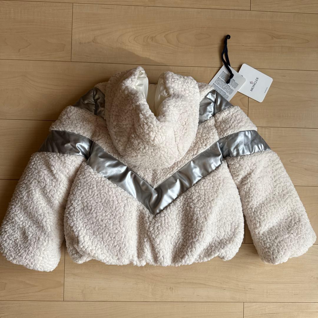 MONCLER キッズ ボア ダウンジャケット