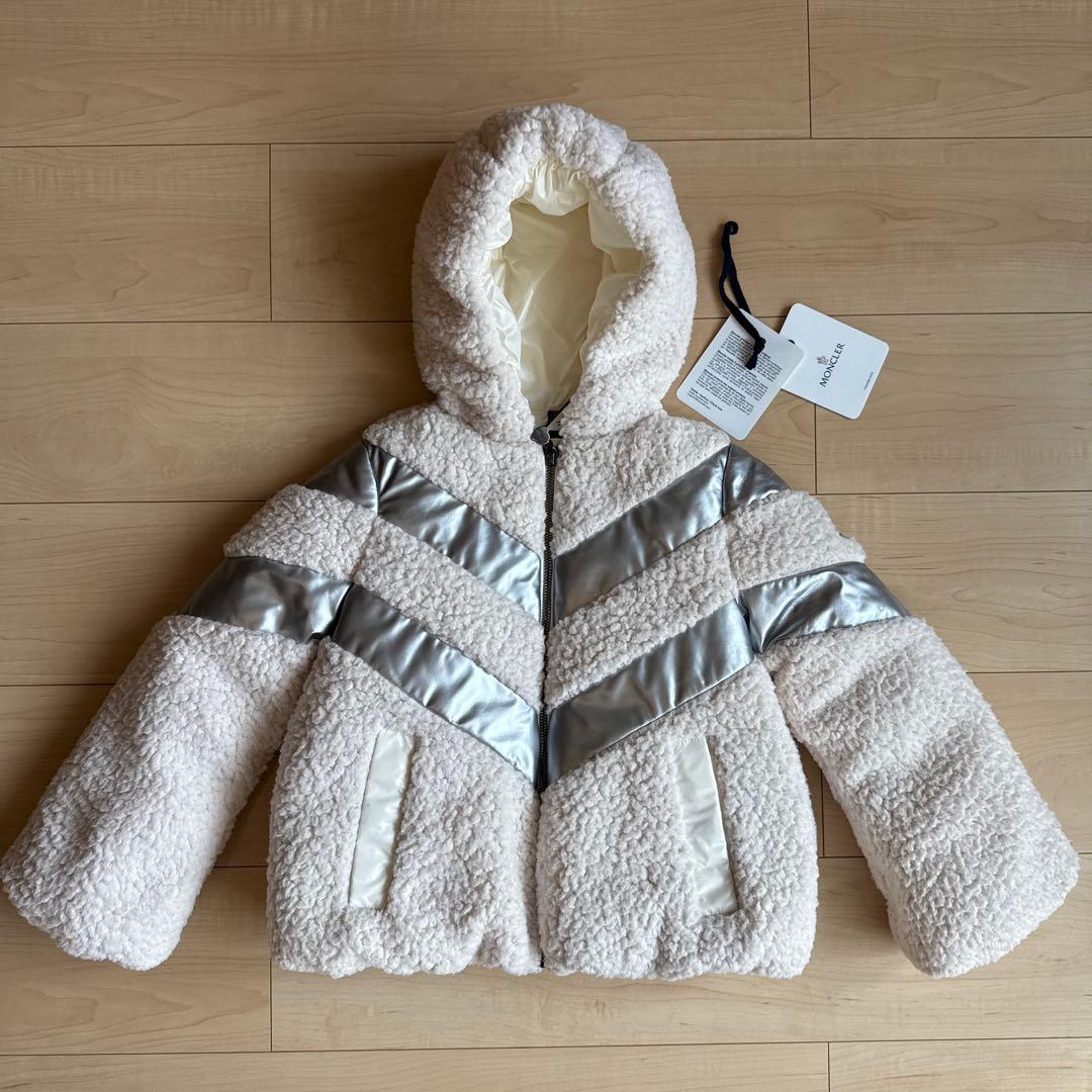 MONCLER キッズ ボア ダウンジャケット