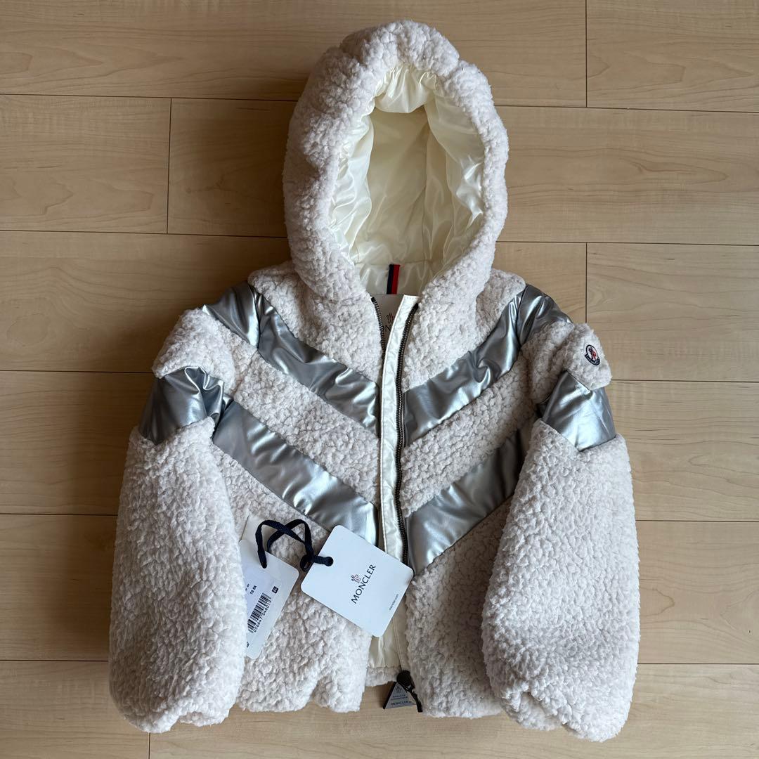MONCLER キッズ ボア ダウンジャケット