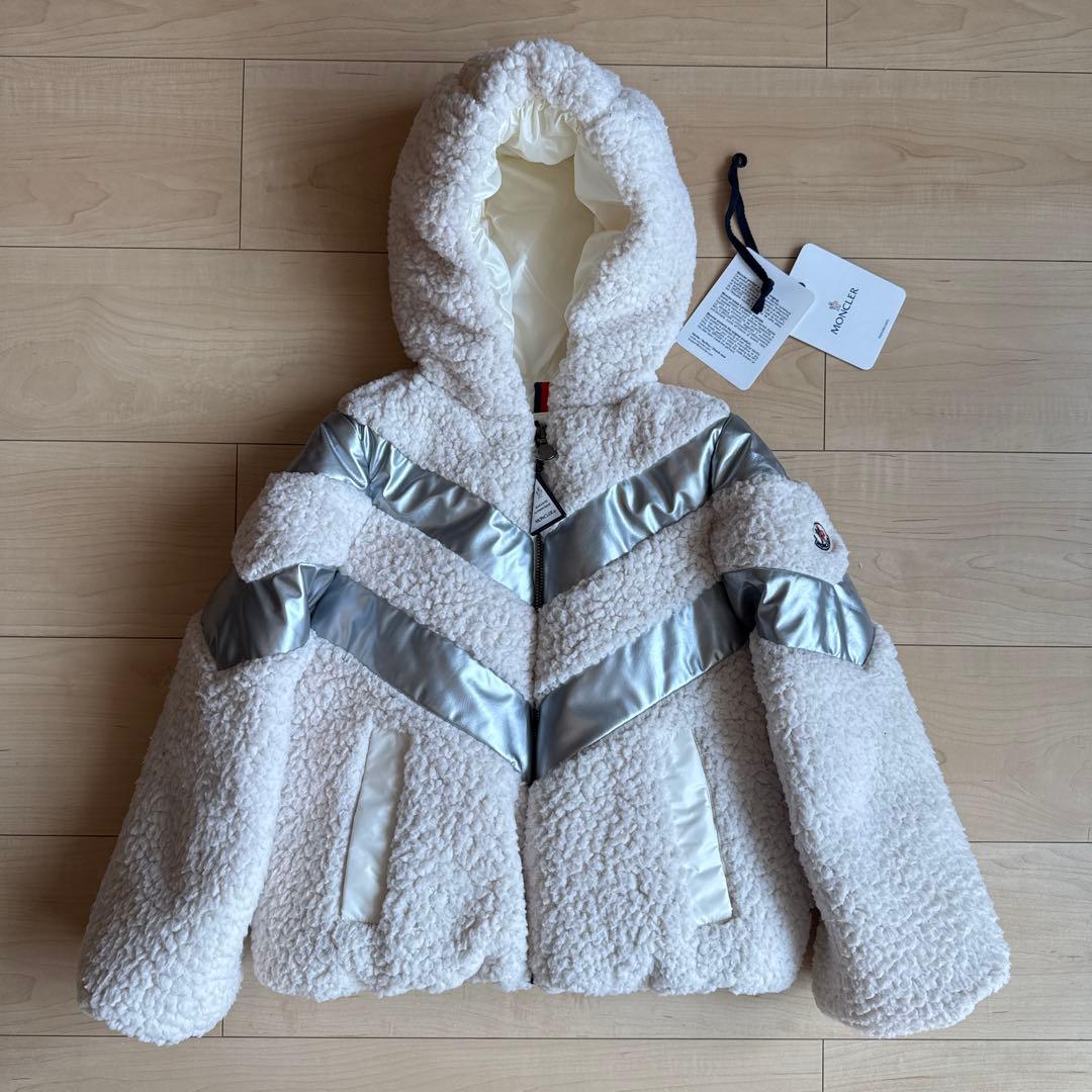 MONCLER キッズ ボア ダウンジャケット