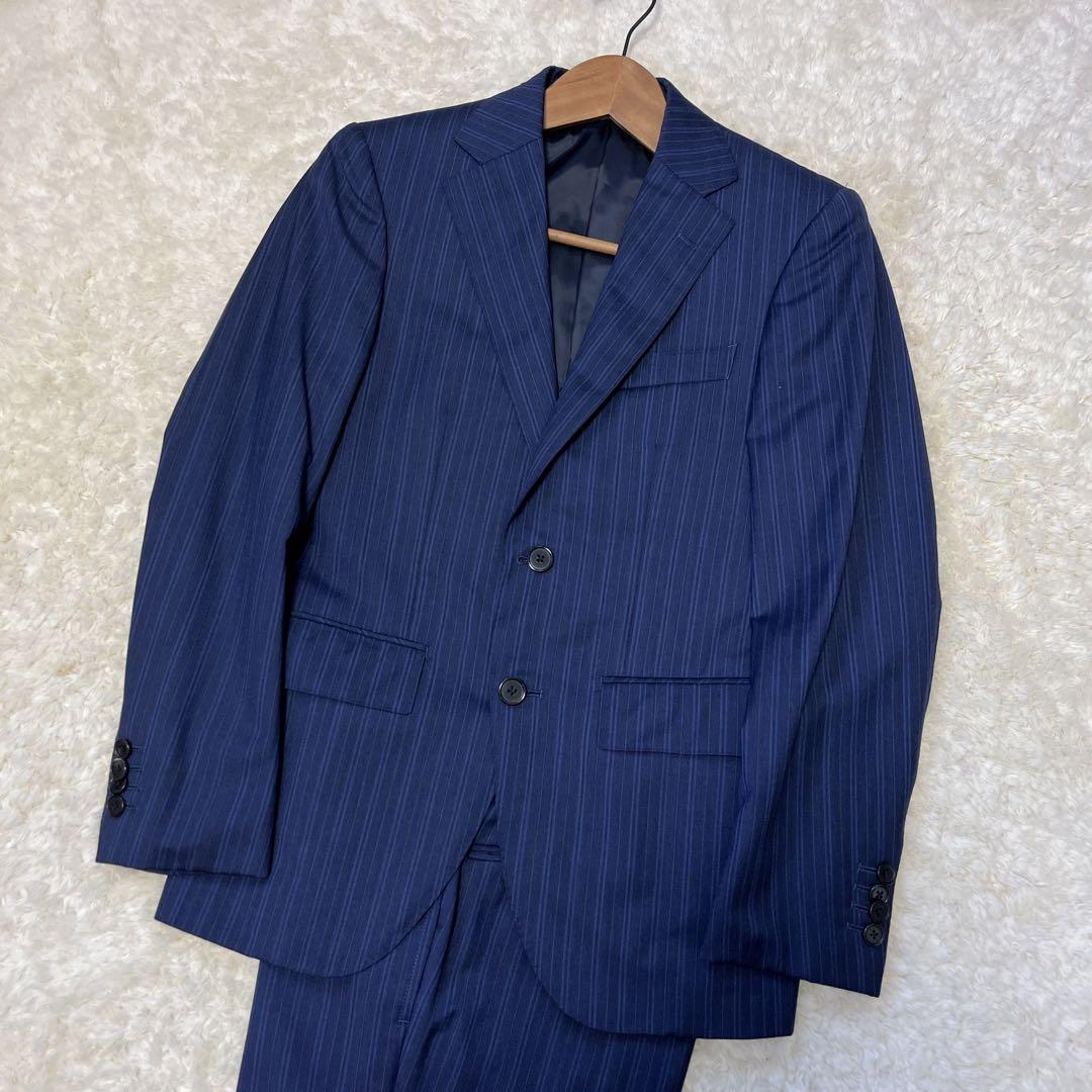 【極美品】ミツミネ スーツ　ロロピアーナ　本切羽　日本製　高級