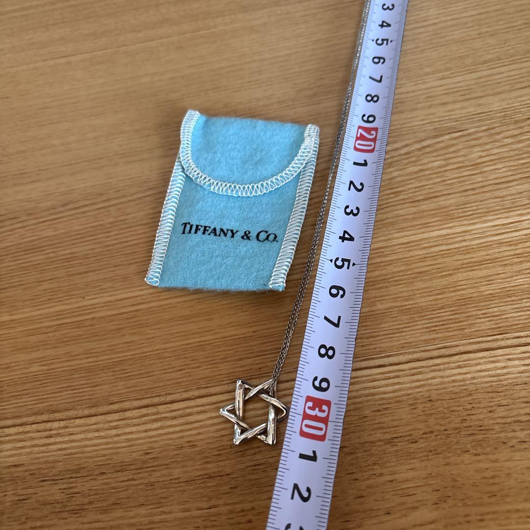 Tiffany & Co. スター型シルバーネックレス