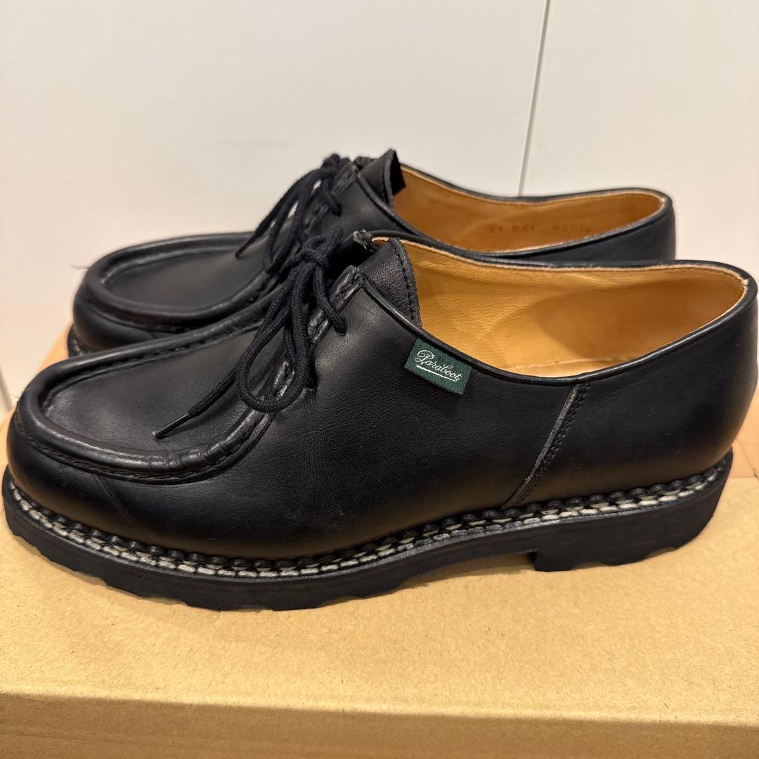 美品 パラブーツ ミカエル 41 黒