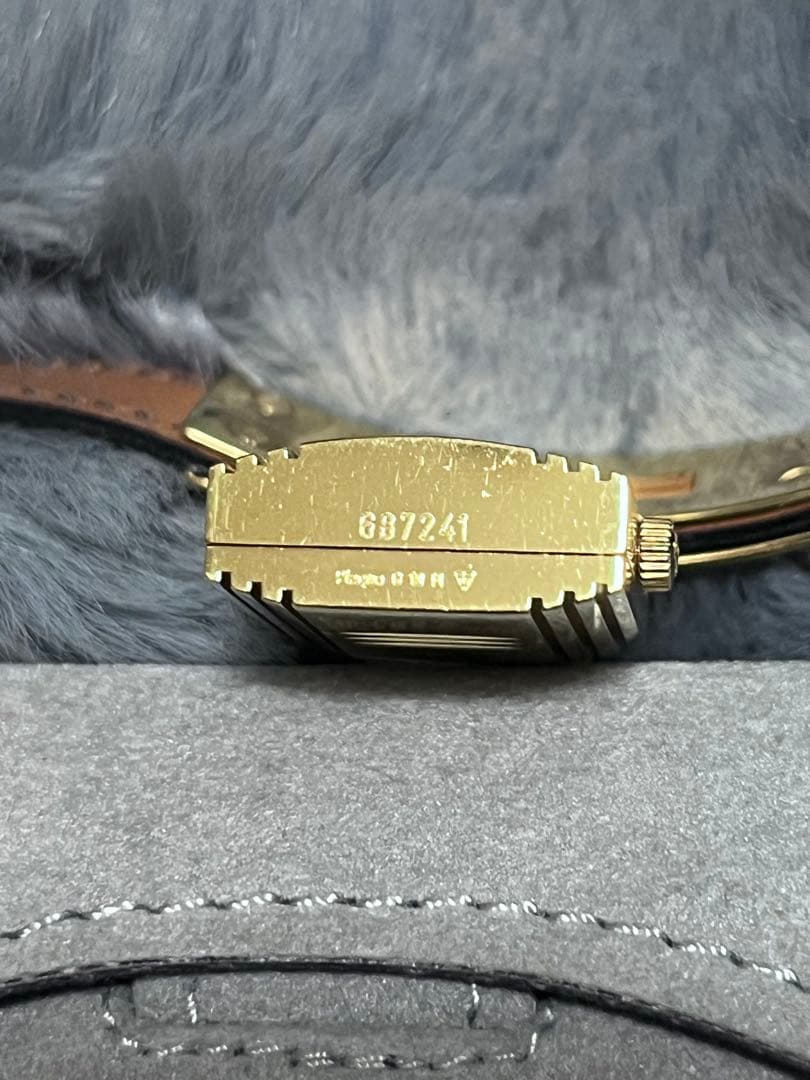 エルメス ケリーウォッチ 純正オーストリッチ ヴィンテージ 稼働品