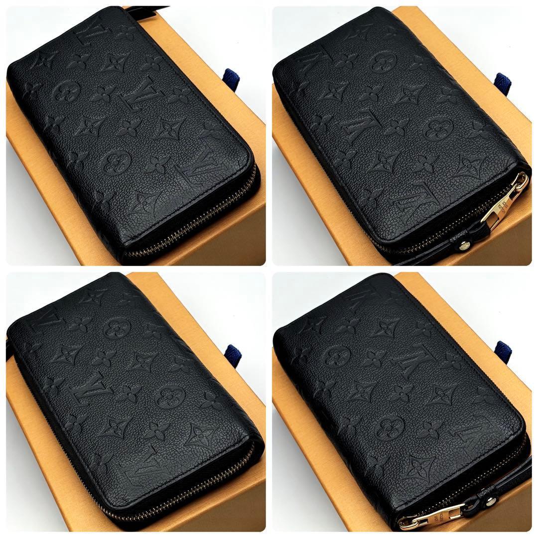 ルイヴィトン ジッピーウォレット アンプラント ノワール 正規品保証 Z469